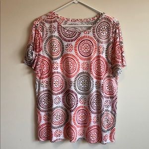 Loft Linen T-Shirt Sz L